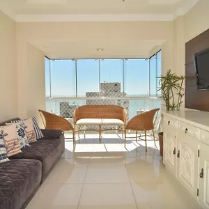 Apartamento Vista Mar Na Quadra Do Atlântico Shopping P1287, Balneário Camboriú